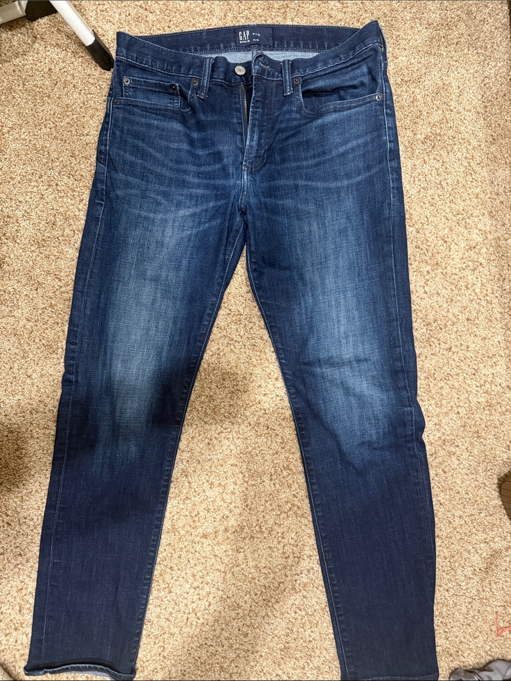 GAP Women’s Dark Blue Straight Leg Jeans